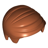 Lego vlasy, tmavě oranžová (4657908, 6293772)